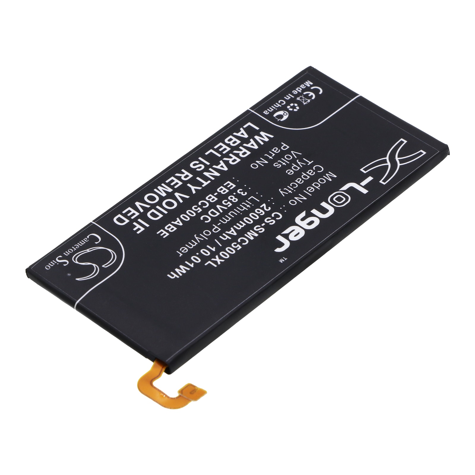 Batteri till SmartPhone, Mobil för Samsung Galaxy C5, Galaxy C5 Duos TD-LTE, SM-C5000 m.fl.