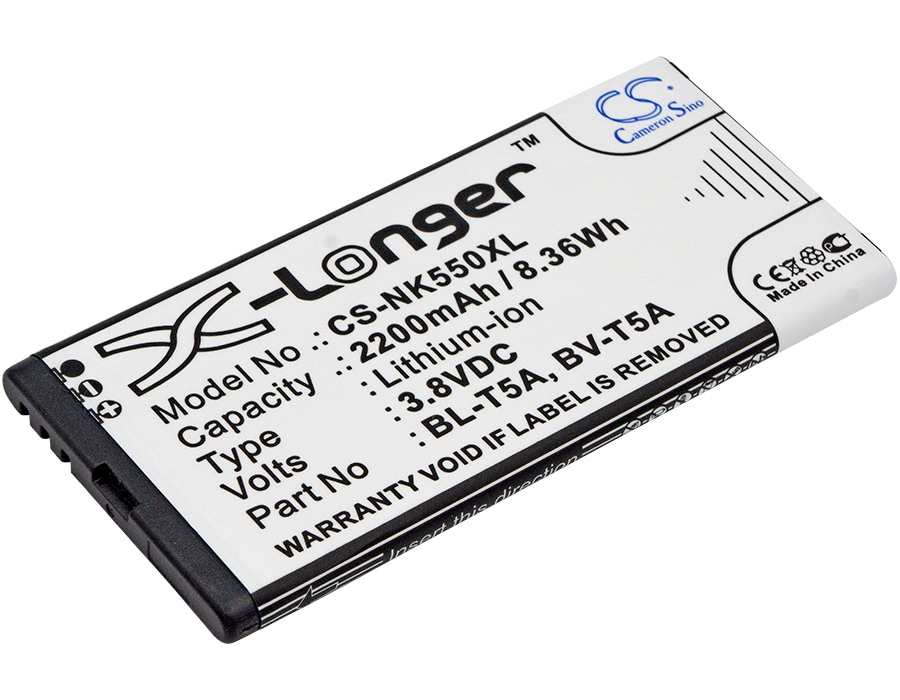Batteri till SmartPhone, Mobil för Microsoft Lumia 550, RM-1127, Lumia 730 m.fl.