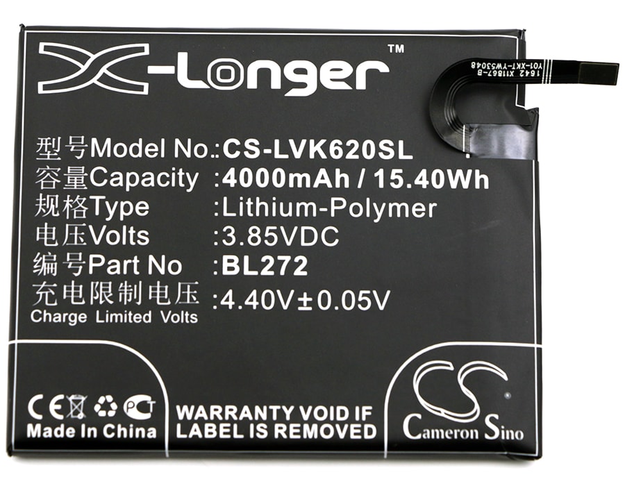 Batteri till SmartPhone, Mobil för Lenovo Vibe K6 Power, K33A42
