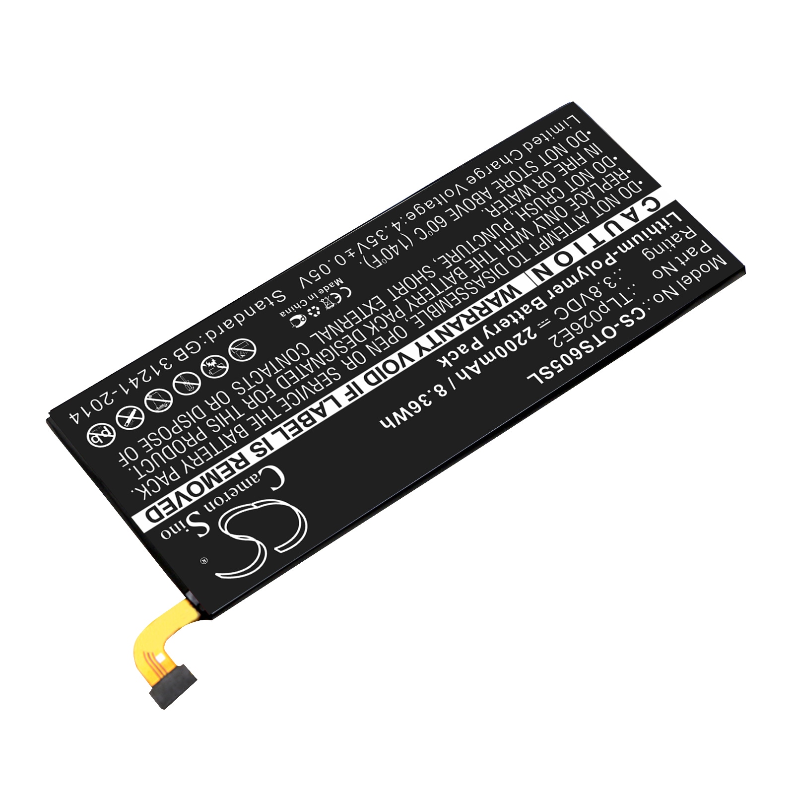 Batteri till SmartPhone, Mobil för Alcatel One Touch Idol 4, OT-6055H m.fl.