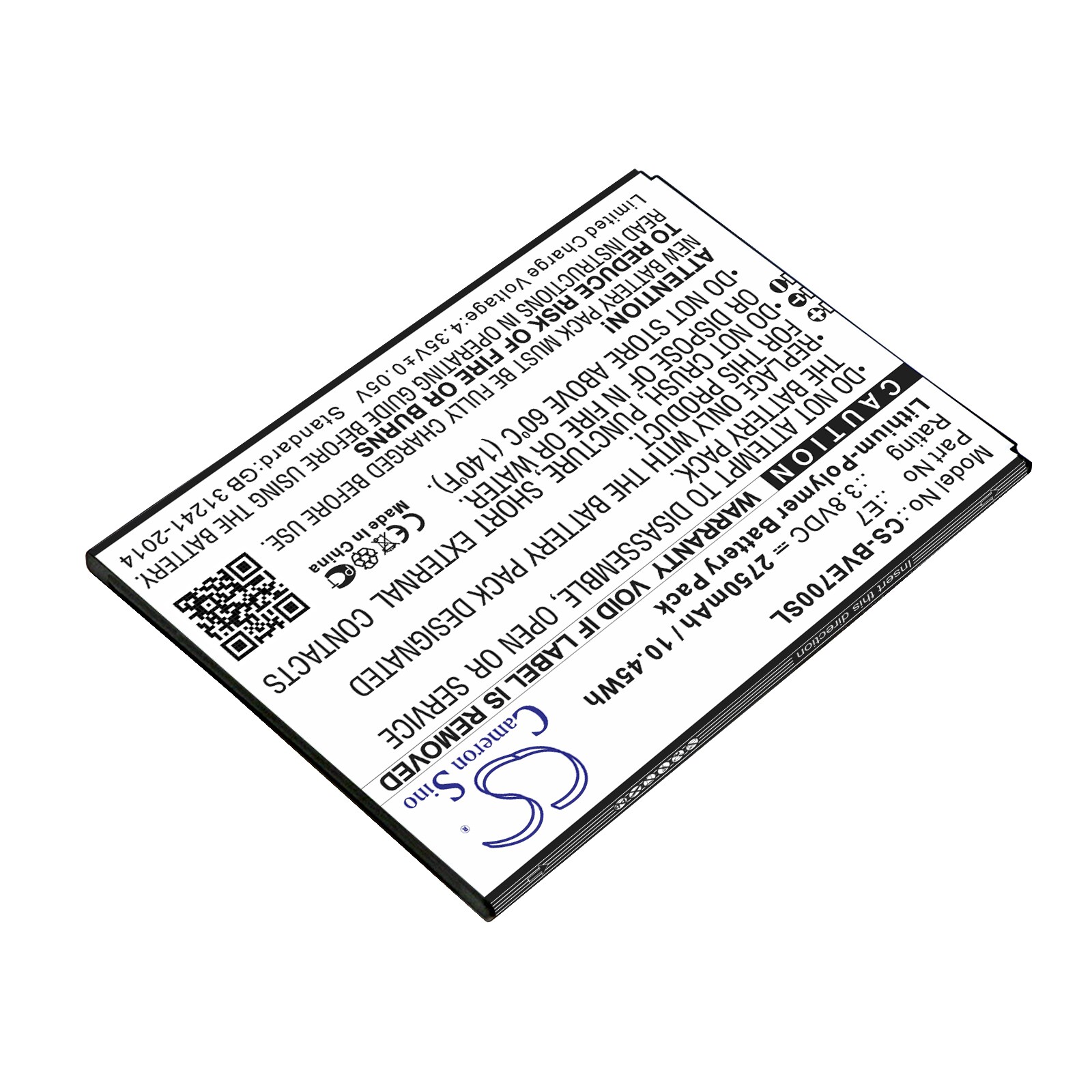 Batteri till SmartPhone, Mobil för Blackview E7
