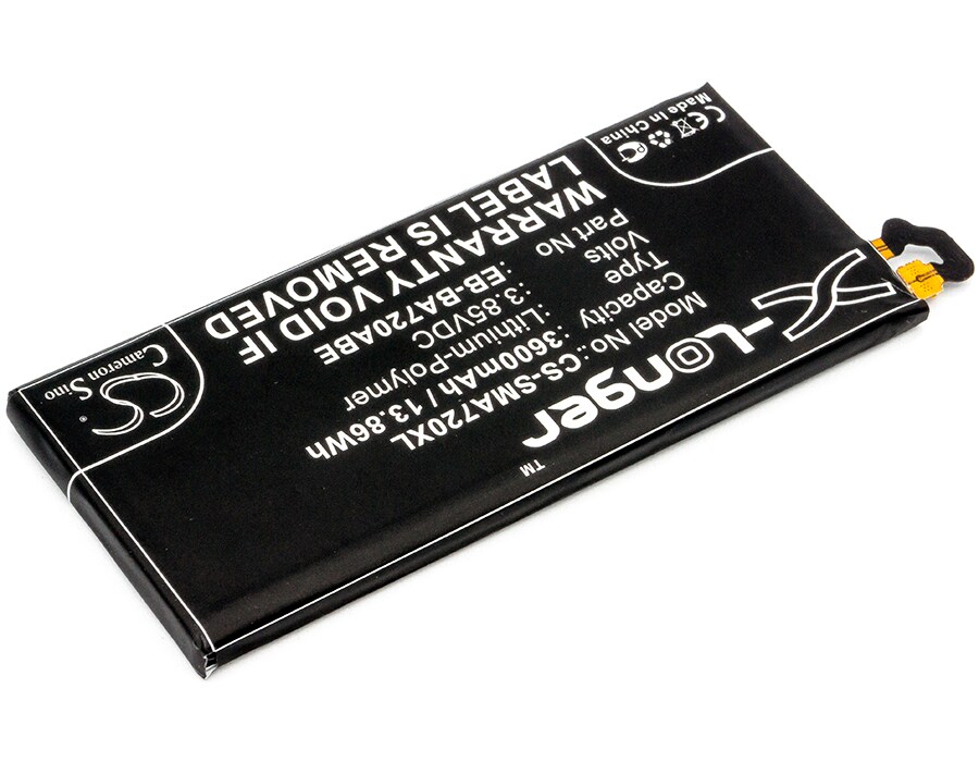 Batteri till SmartPhone, Mobil för Samsung Galaxy A7 2017, SM-A720F, SM-A720F/DS m.fl.