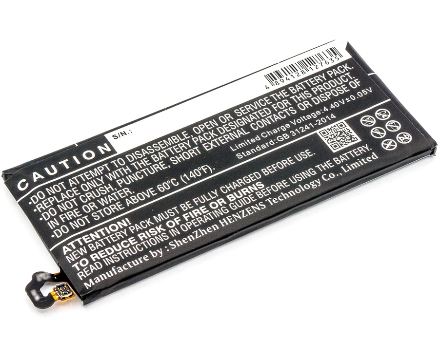 Batteri till SmartPhone, Mobil för Samsung Galaxy A7 2017, SM-A720F, SM-A720F/DS m.fl.