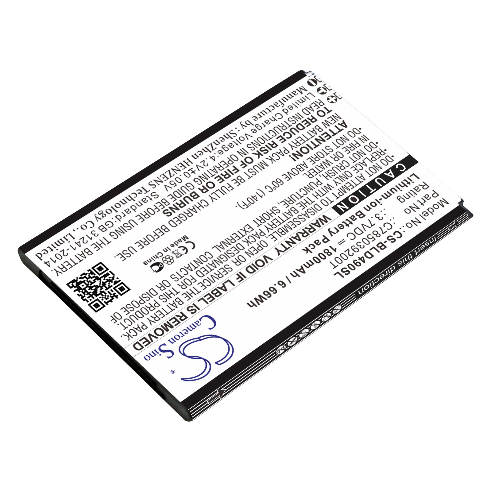 Batteri till SmartPhone, Mobil för BLU Dash G, D490L, D490U m.fl.