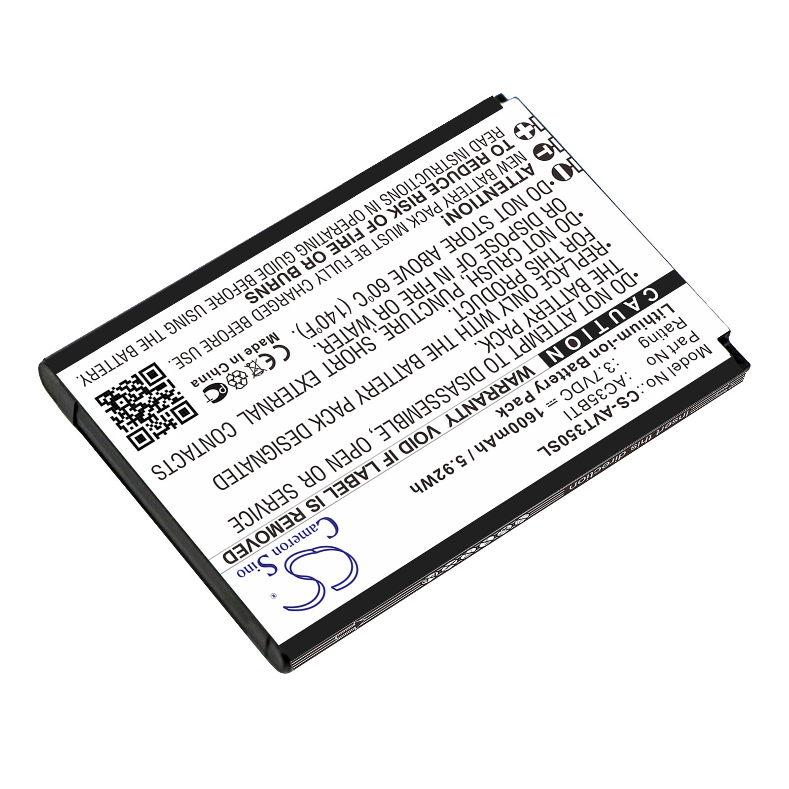 Batteri till SmartPhone, Mobil för Archos 35b Titanium, 35b Titanium Dual SIM
