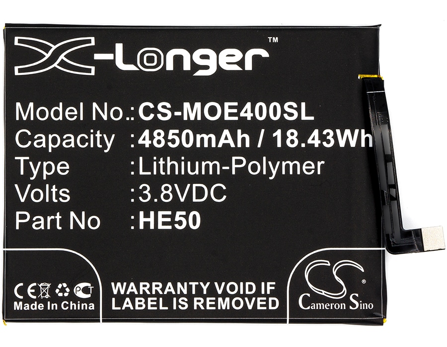 Batteri till SmartPhone, Mobil för Motorola Moto E4 Plus, XT1770, XT1771 m.fl.