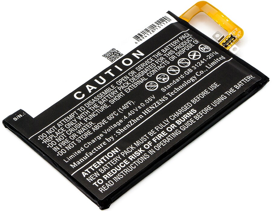 Batteri till SmartPhone, Mobil för BlackBerry KEYone, Mercury, BBB100-1 m.fl.