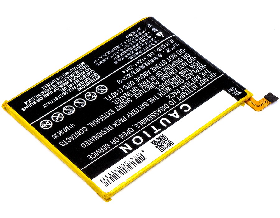 Batteri till SmartPhone, Mobil för ZTE Blade V8, BV0800