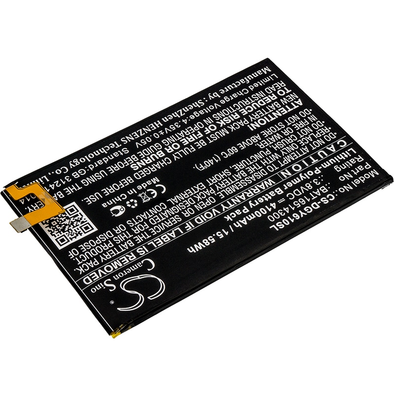 Batteri till SmartPhone, Mobil för Doogee Y6 Max