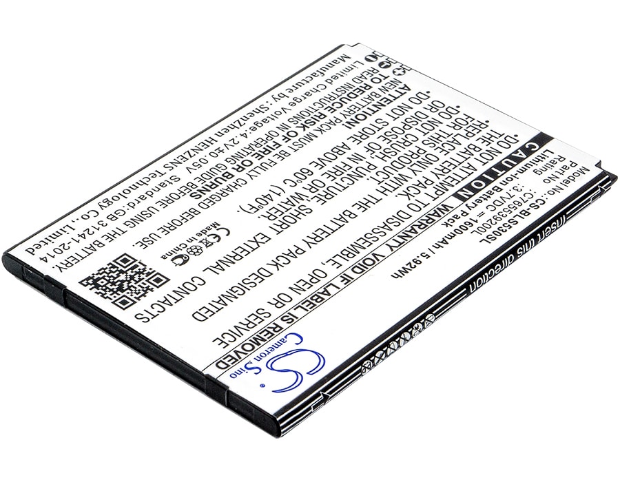 Batteri till SmartPhone, Mobil för BLU Studio X8 HD, S530, Studio G2 HD m.fl.