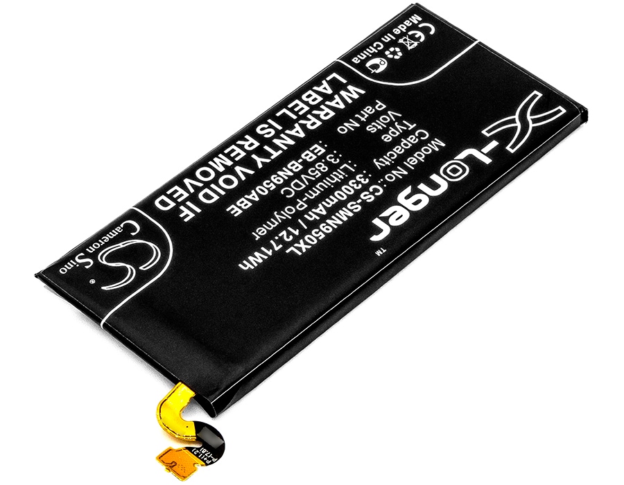 Batteri till SmartPhone, Mobil för Samsung Galaxy Note 8, SM-N9500 m.fl.