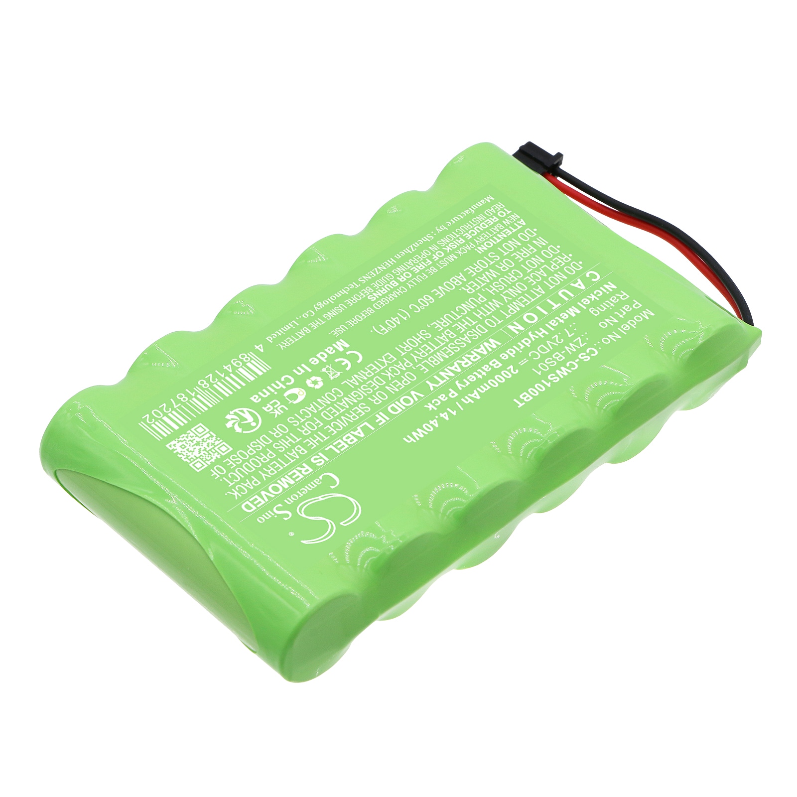 Batteri till Larmsystem för CaddX ZeroWire Control Panel, ZW-6404-NL