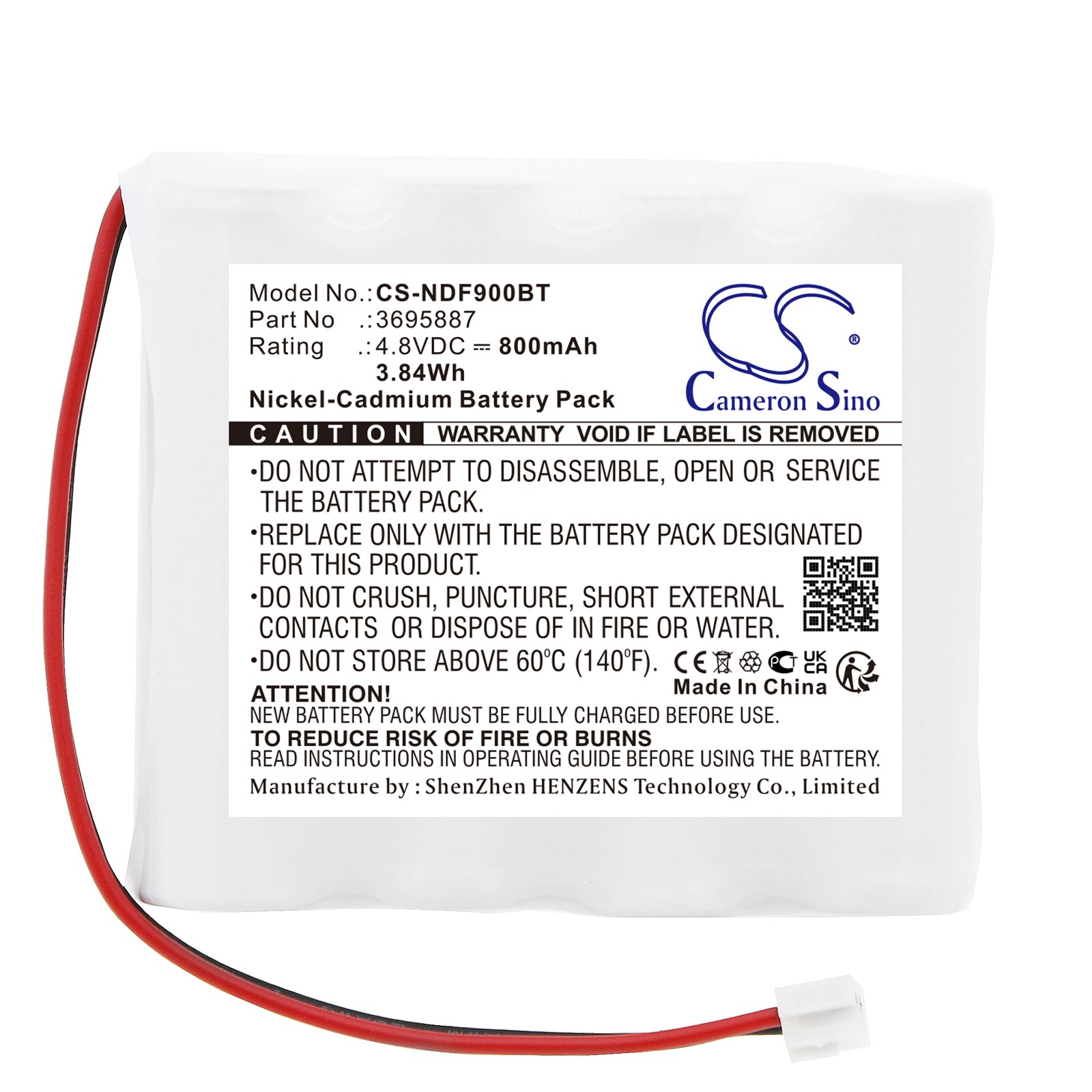 Batteri till Larmsystem för Indexa Repeater 9000FR 35516