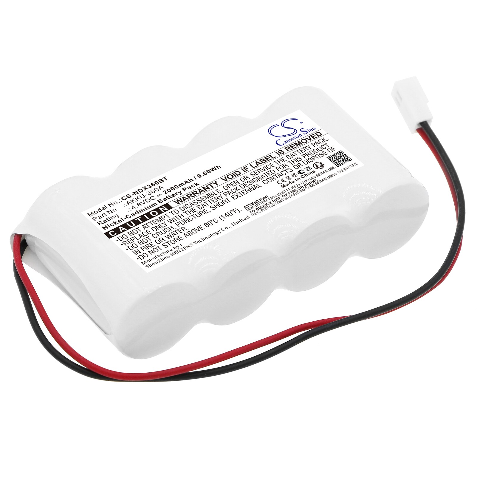 Batteri till Larmsystem för Indexa OS360A, OS365A, 151A m.fl.