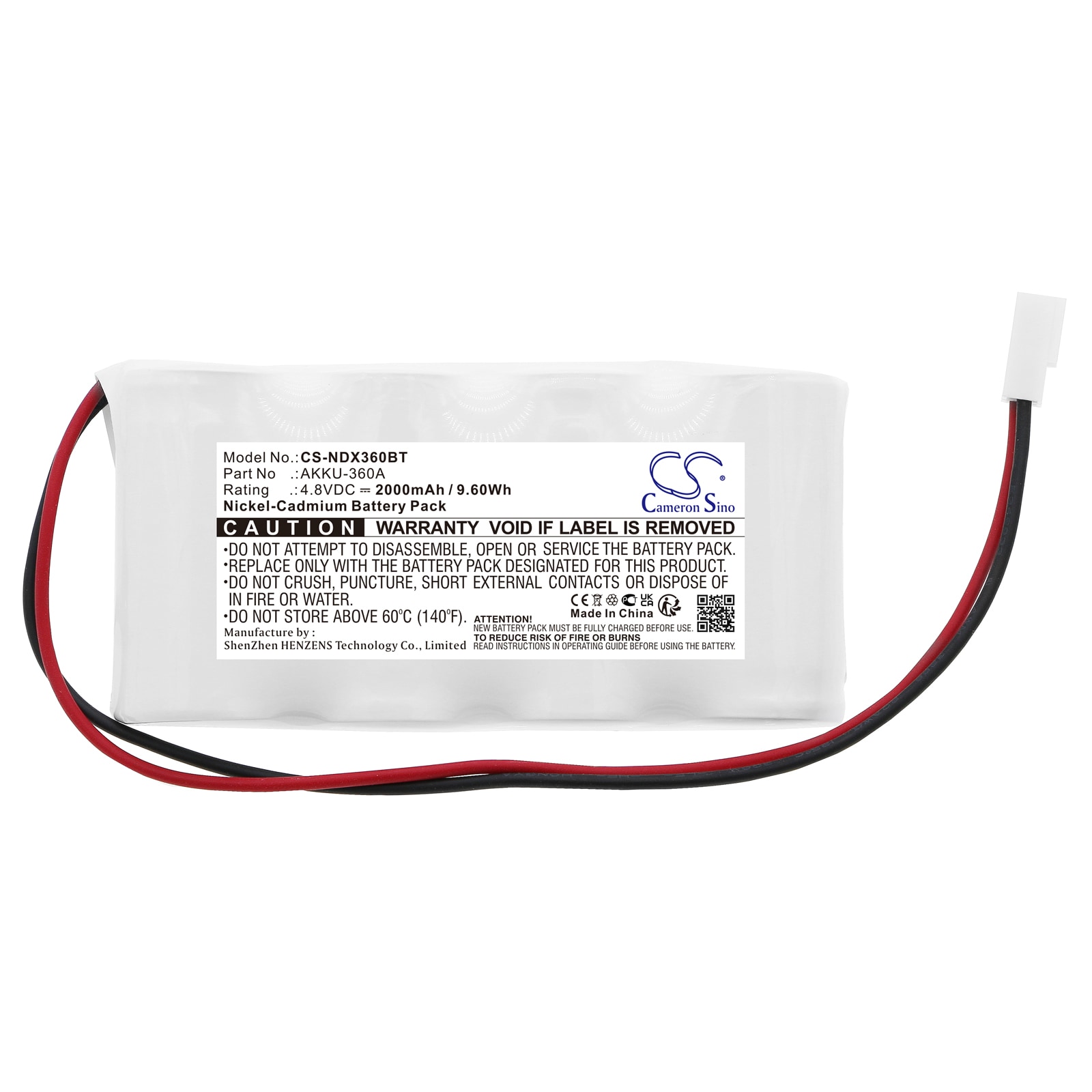 Batteri till Larmsystem för Indexa OS360A, OS365A, 151A m.fl.