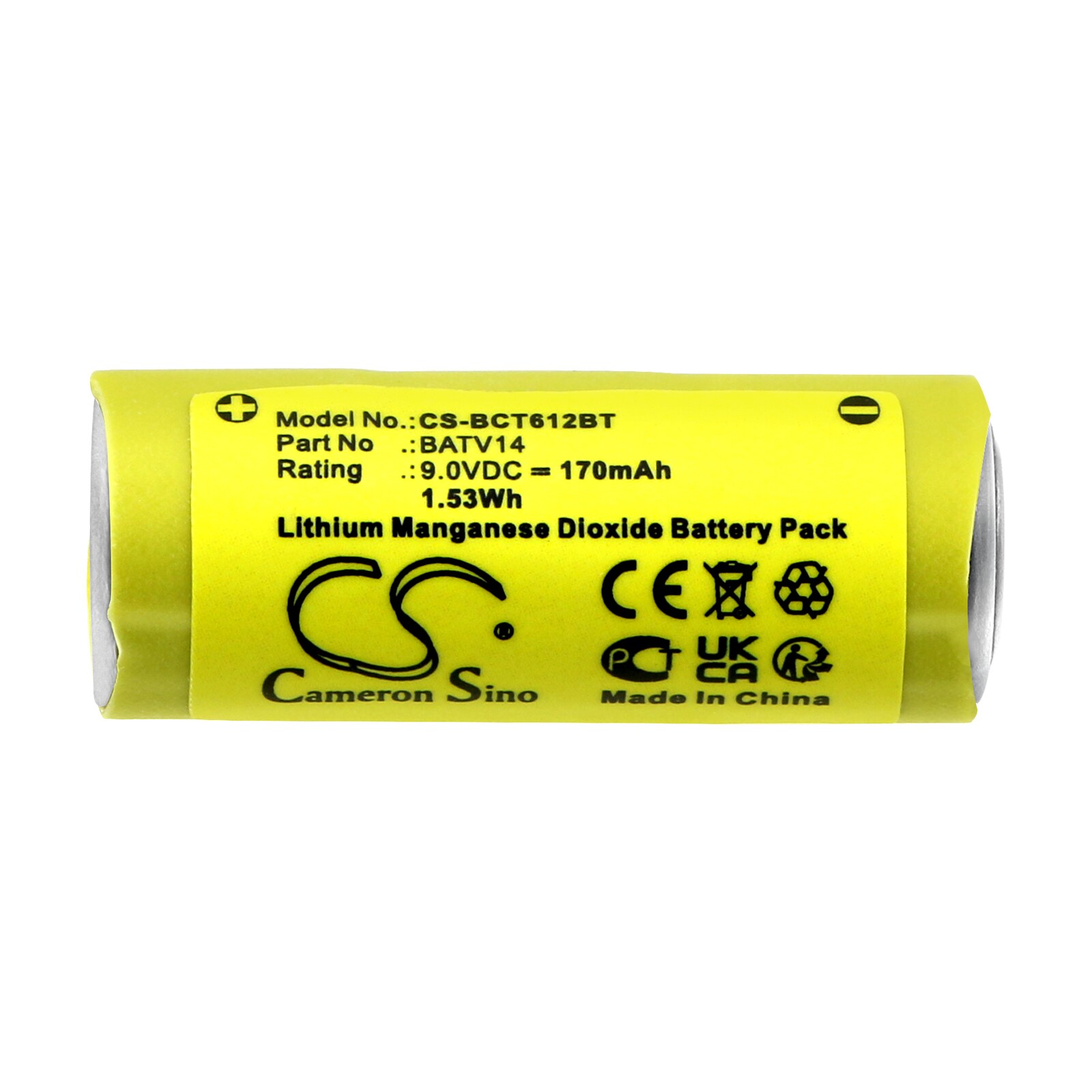 Batteri till Larmsystem för DAITEM DC611, DC612