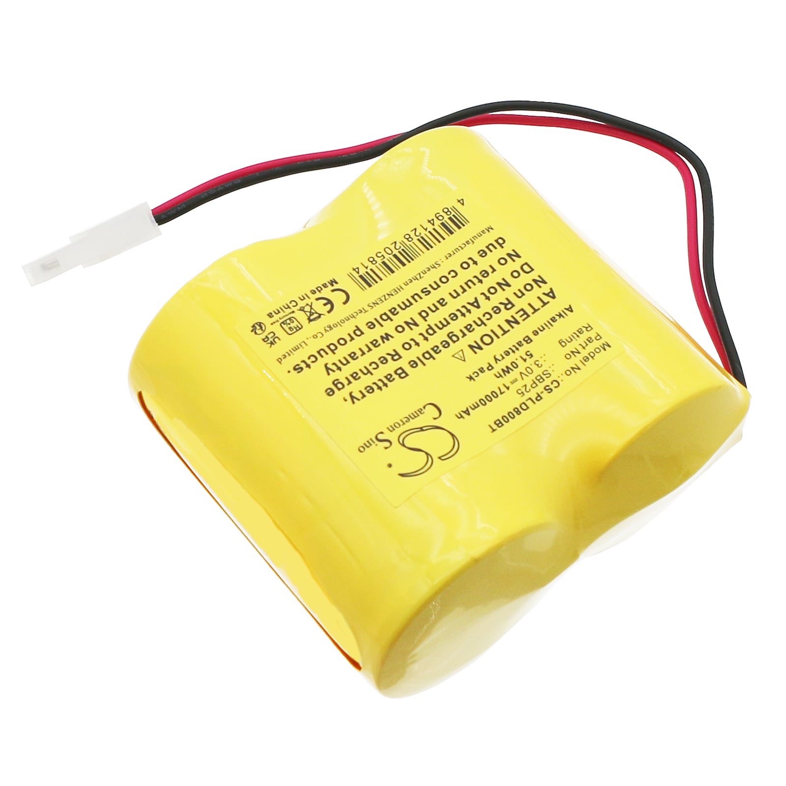 Batteri till Larmsystem för PRIMAPROTECT DSP80-F4