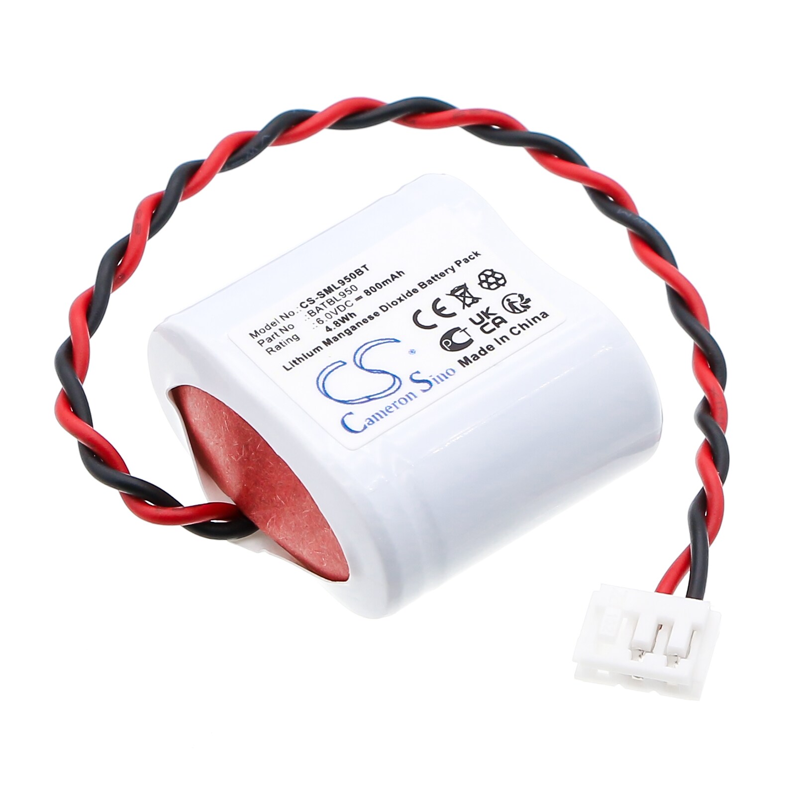 Batteri till Larmsystem för Siemens Sintony LB350334, alarms LABEL CESAR