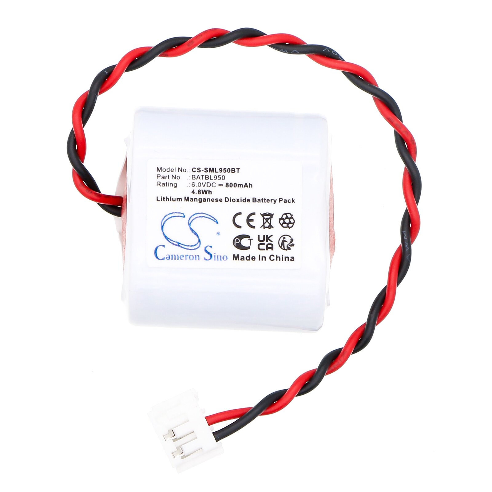Batteri till Larmsystem för Siemens Sintony LB350334, alarms LABEL CESAR