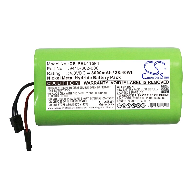 Batteri till Ficklampa för Pelican 9415Z0 LED Latern Zone 0, 9415, 9418 m.fl.
