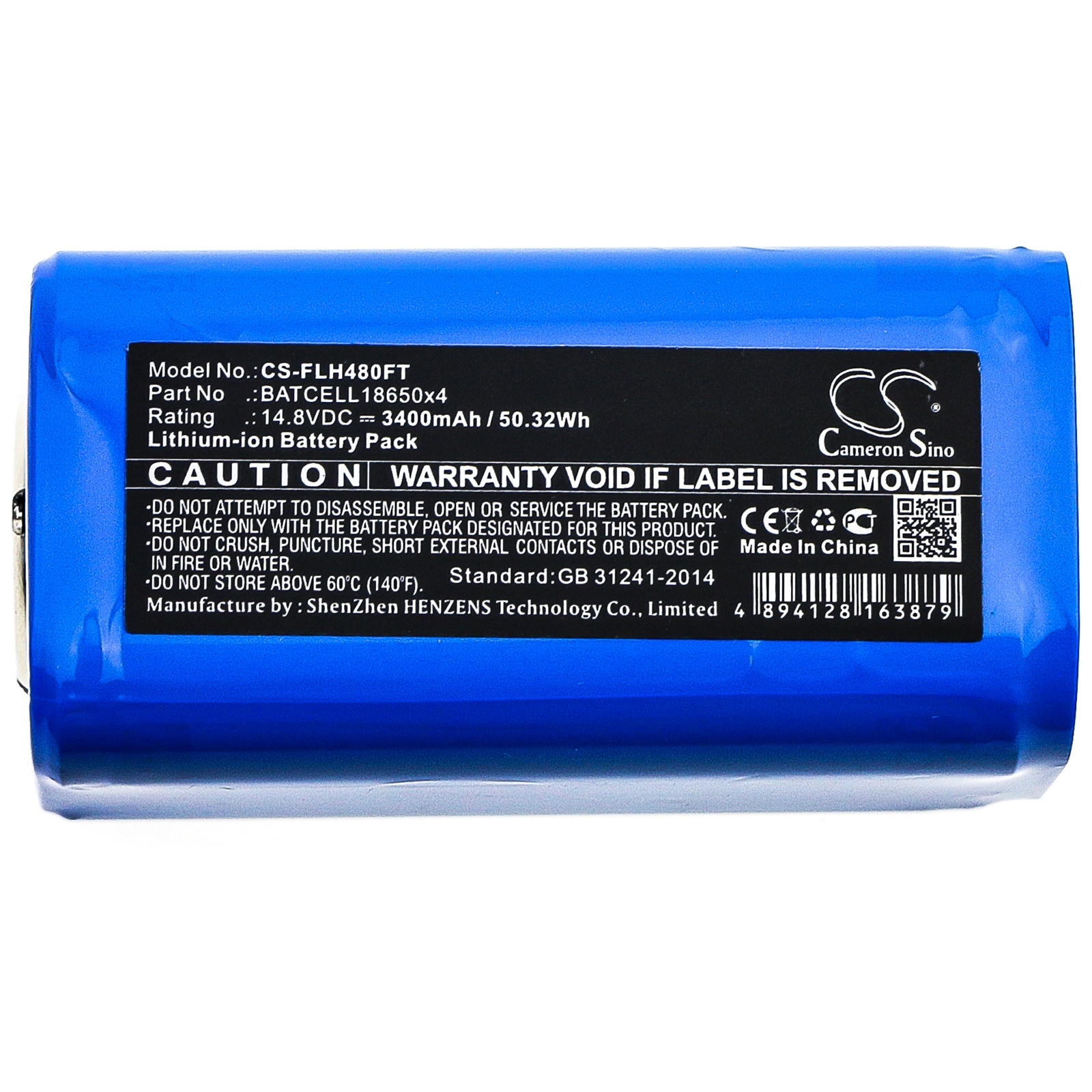 Batteri till Ficklampa för Bigblue TL4000P, TL4500P, TL4800P m.fl.