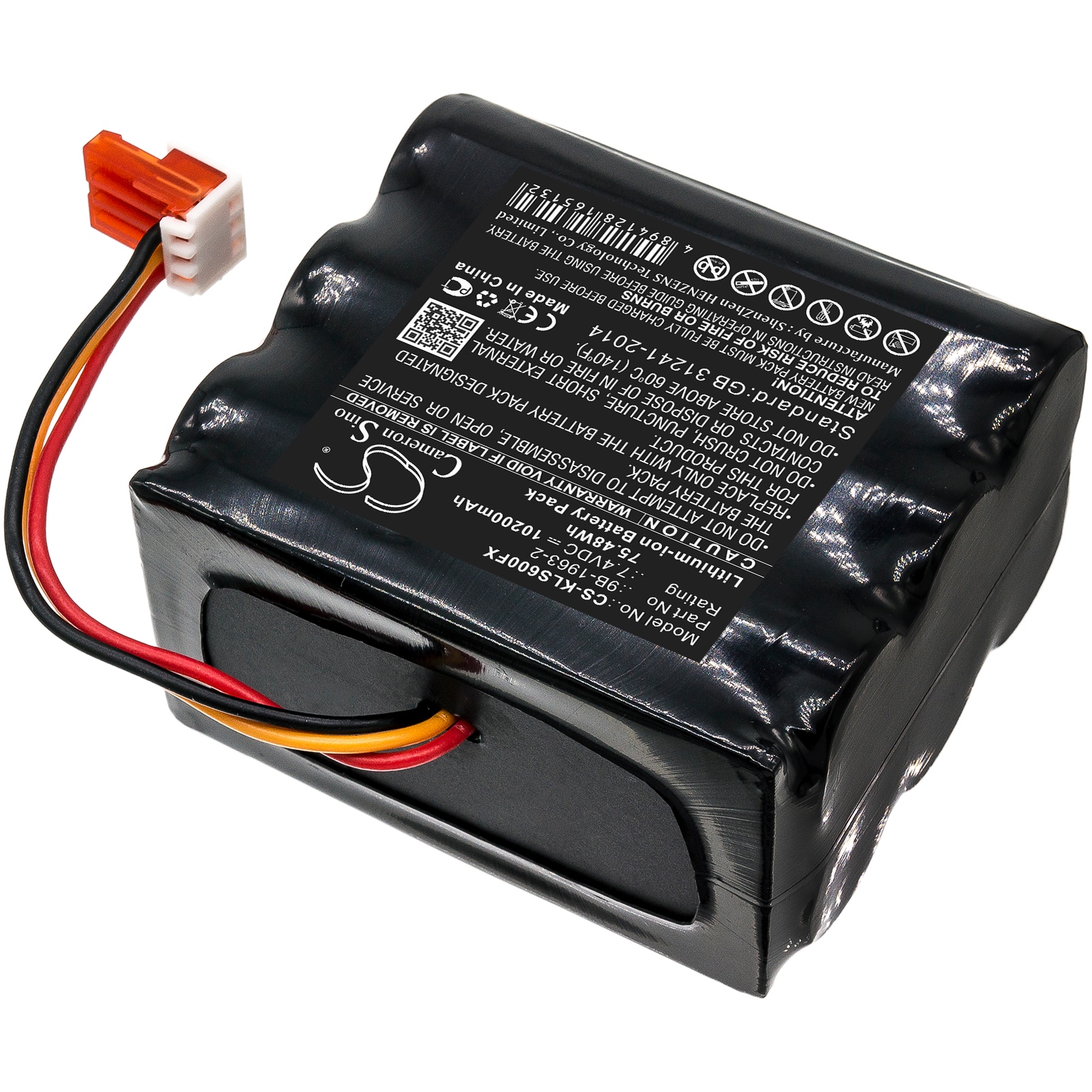 Batteri till Ficklampa för Koehler Lighthawk 600, Lighthawk 600 Lumens