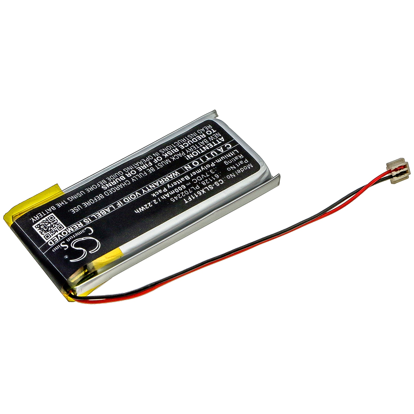 Batteri till Ficklampa för Streamlight ClipMate USB