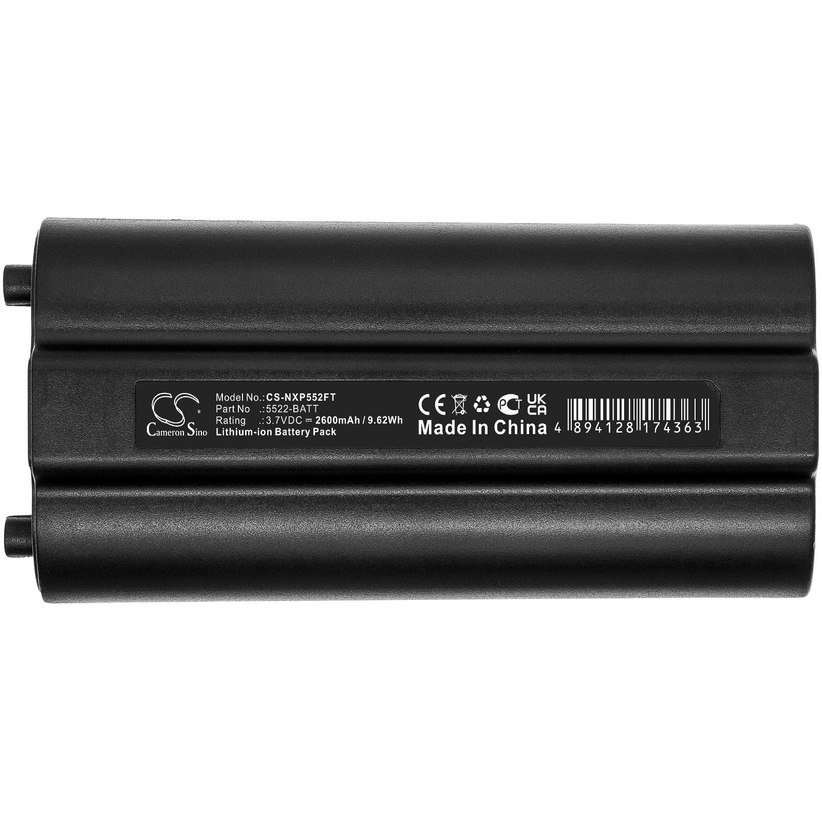 Batteri till Ficklampa för Nightstick XPR-5522GMX