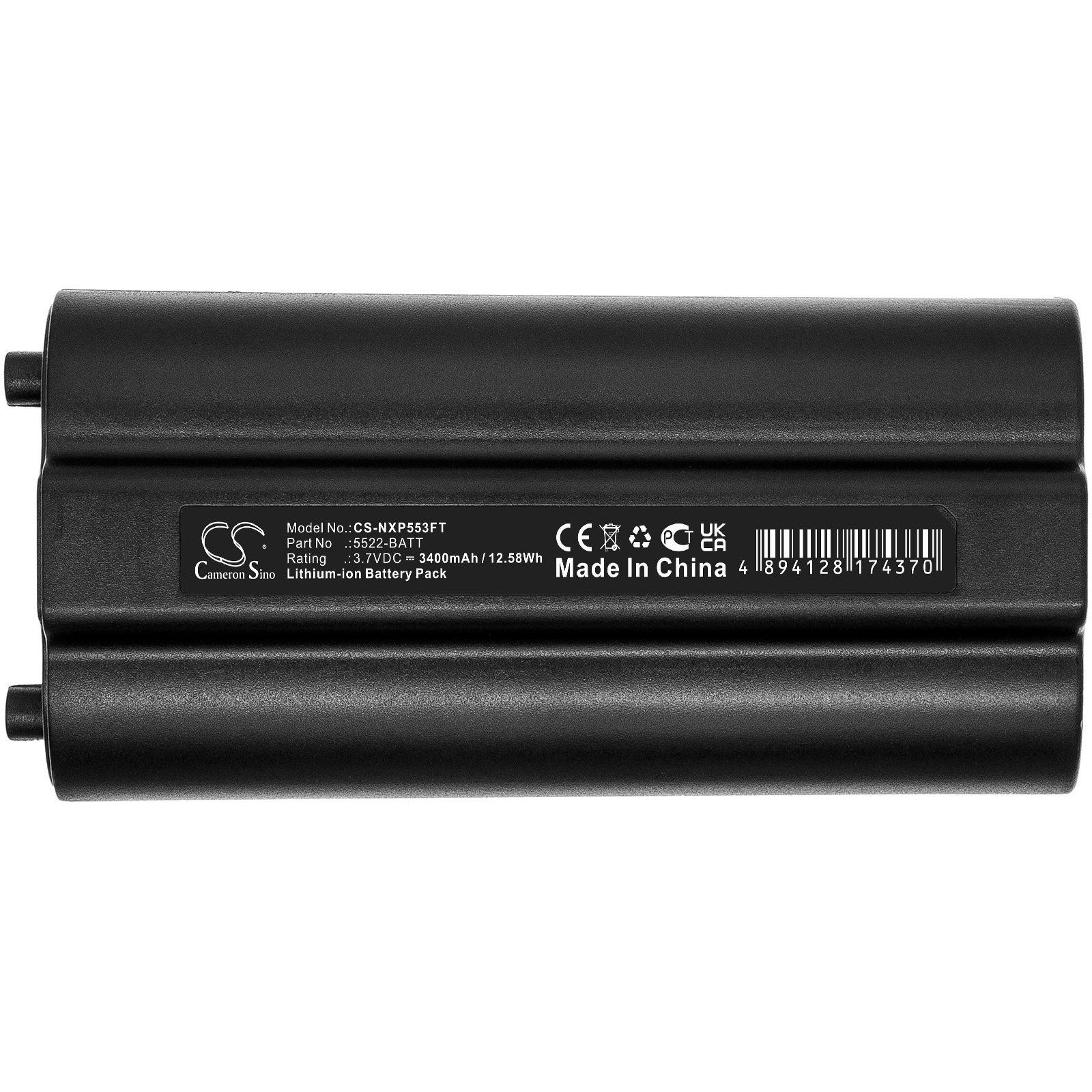 Batteri till Ficklampa för Nightstick XPR-5522GMX