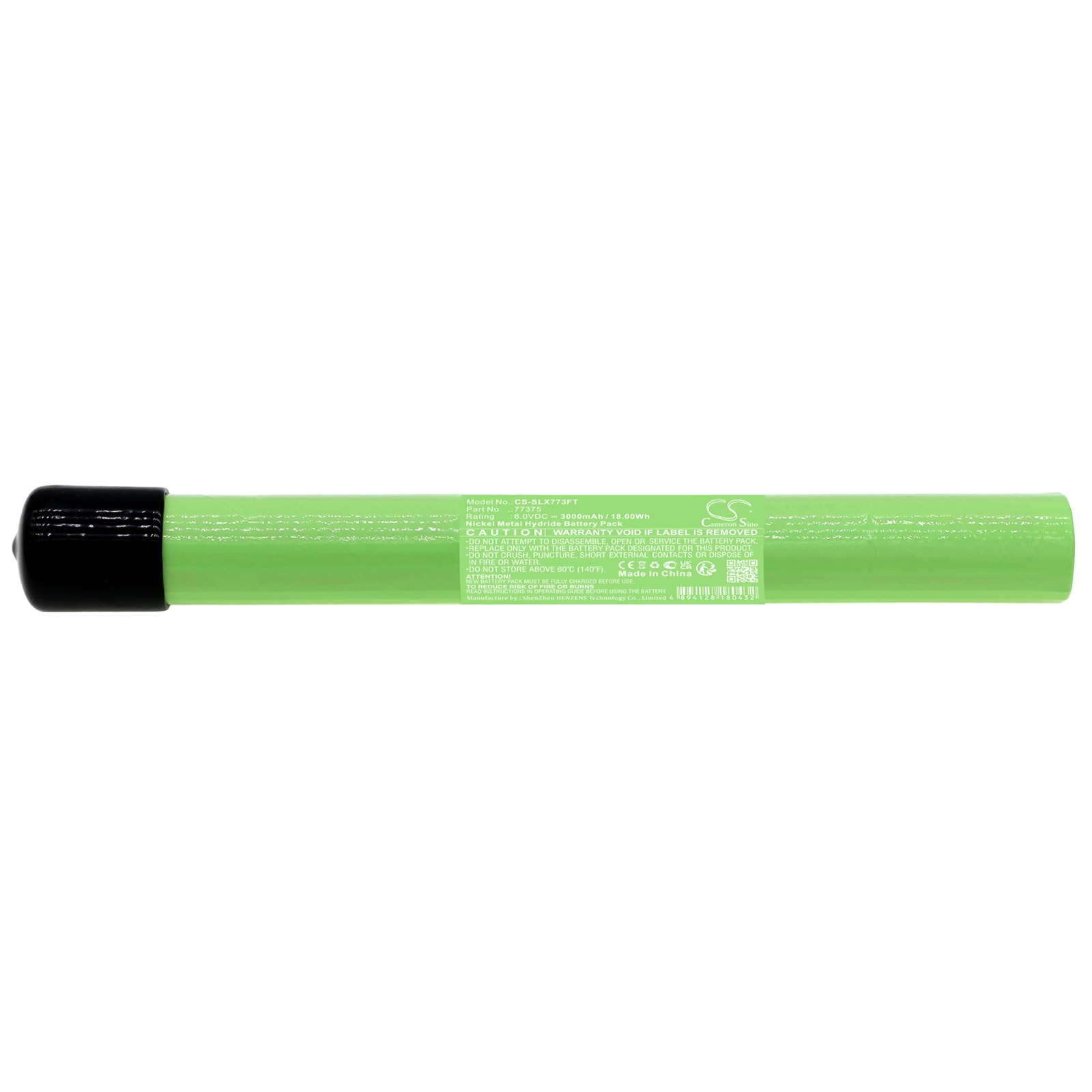 Batteri till Ficklampa för Streamlight UltraStinger LED, SL-20XP-LED, SL-20L m.fl.