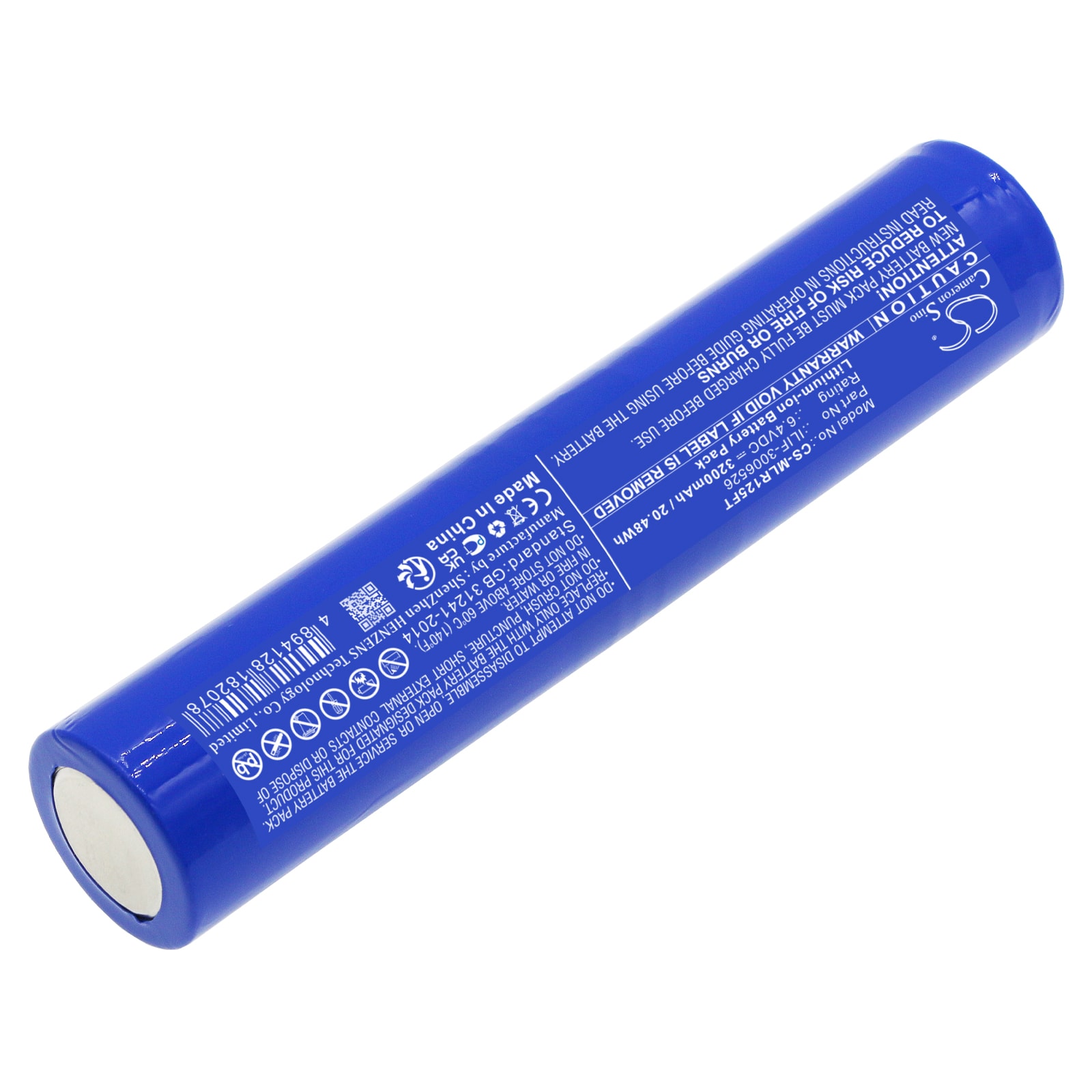 Batteri till Ficklampa för Maglite ML125, ML150LR, ML150LRX