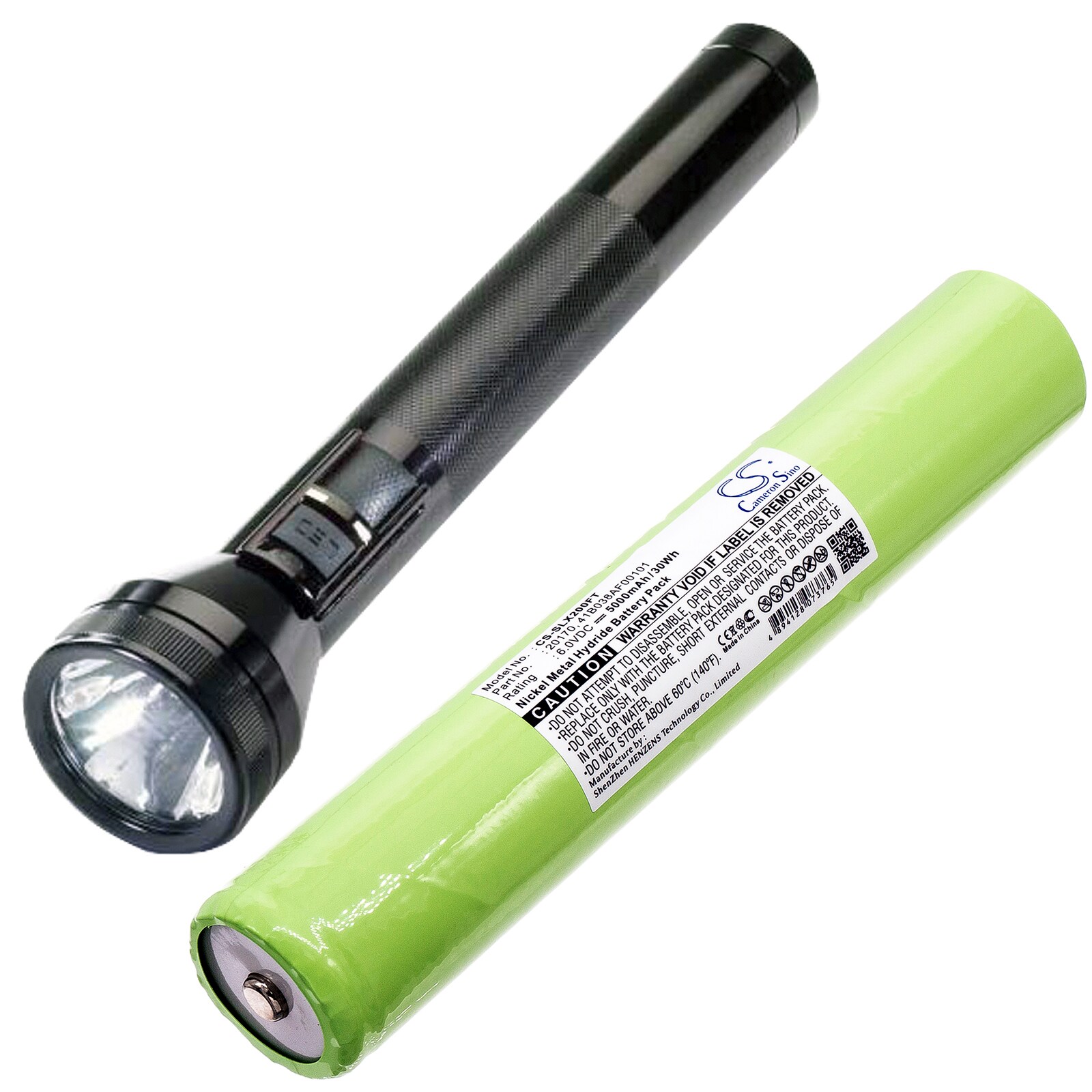 Batteri till Ficklampa för Moltech N38AF001A, ESR8EE5920, Multiplier S522
