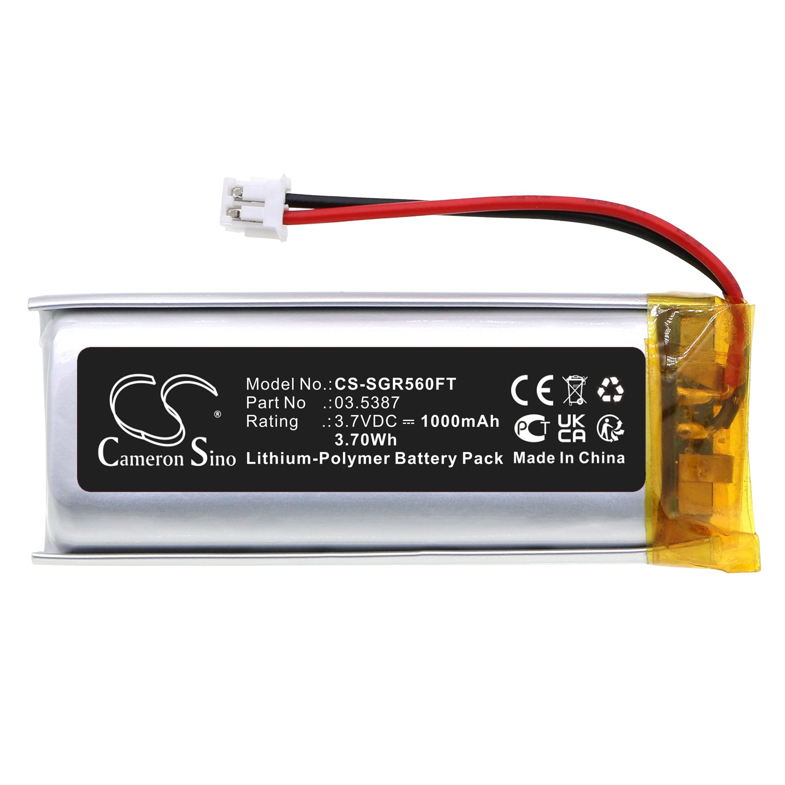 Batteri till Ficklampa för SCANGRIP Mini Slim, 03.5610