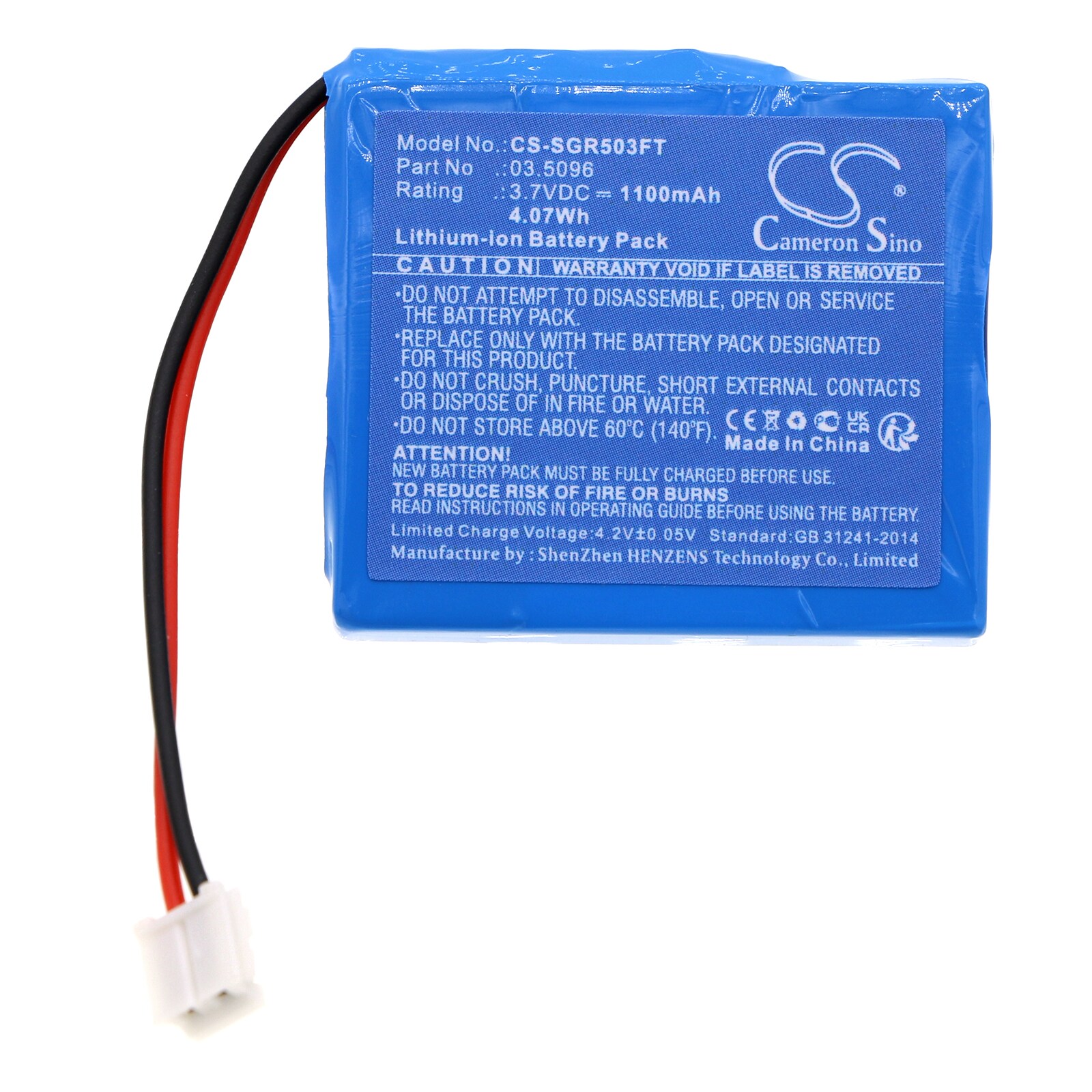 Batteri till Ficklampa för SCANGRIP Miniform 03.5036