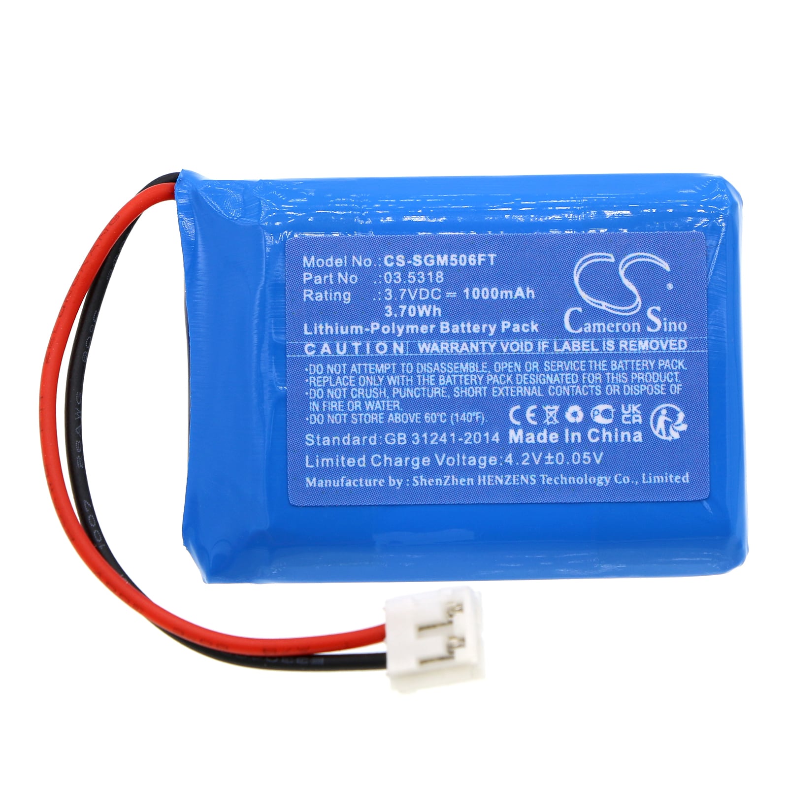 Batteri till Ficklampa för SCANGRIP Miniform COB LED, 03.5060