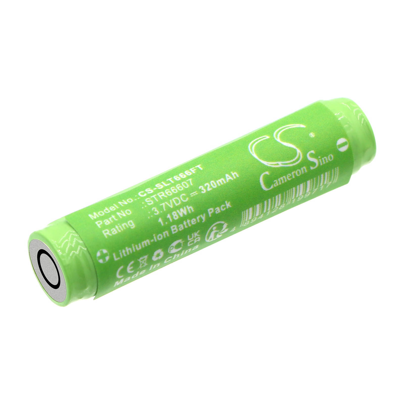 Batteri till Ficklampa för Streamlight MicroStream USB, 66601 66602, 66603 m.fl.