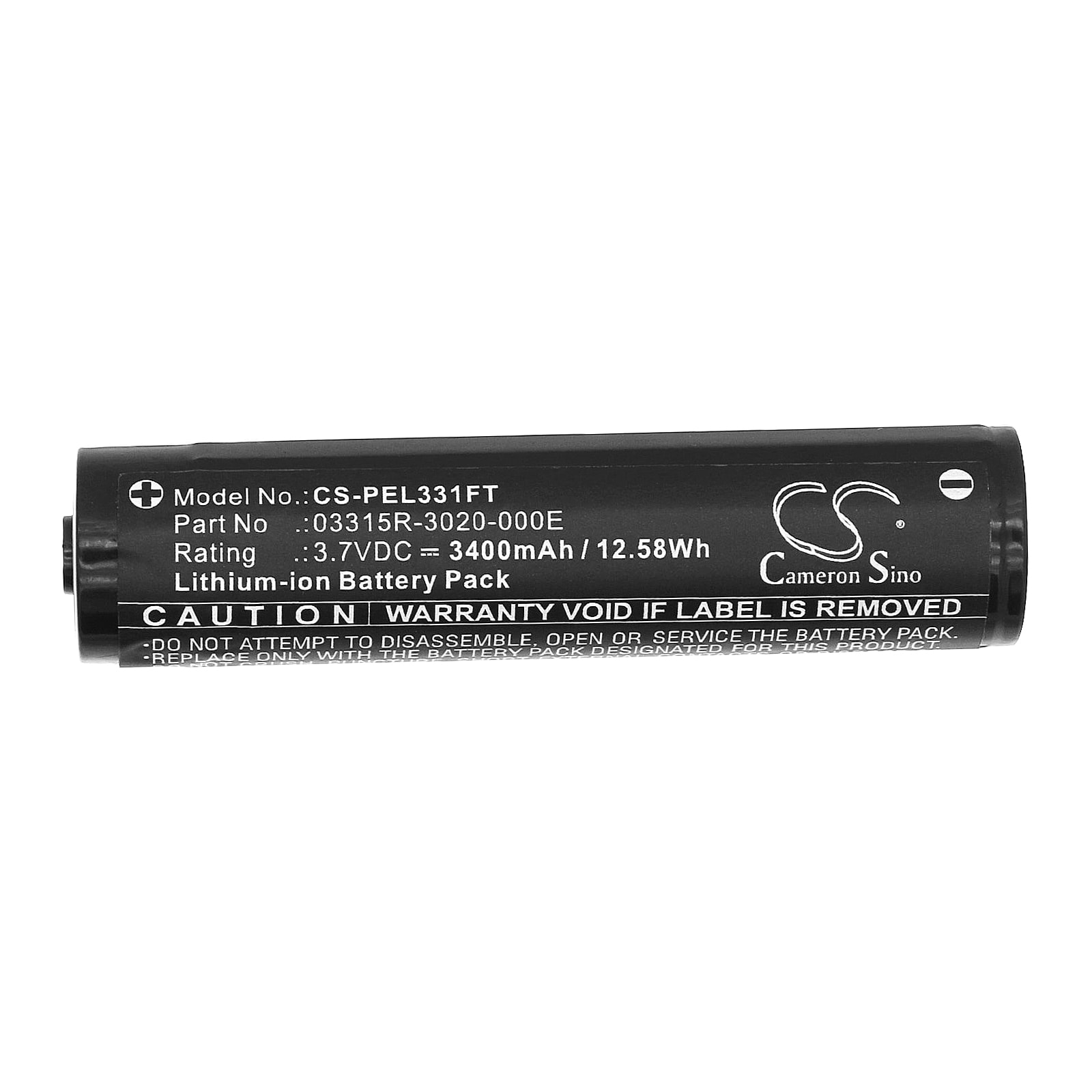 Batteri till Ficklampa för Pelican 3315RZ1, 3315RZ1-RA