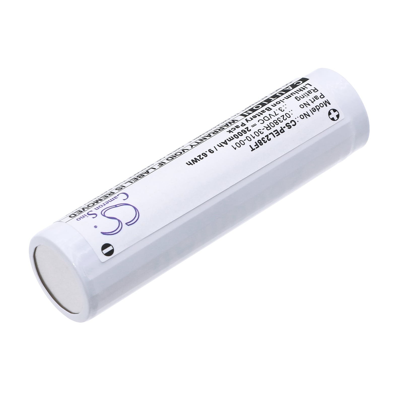 Batteri till Ficklampa för Pelican 7610 Tactical Flashlight, 7620 Tactical Flashlight m.fl.