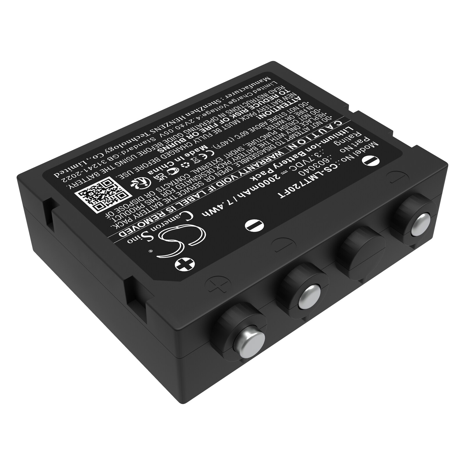 Batteri till Ficklampa för Ledlenser H7 SE, H7R, H7R CR m.fl.