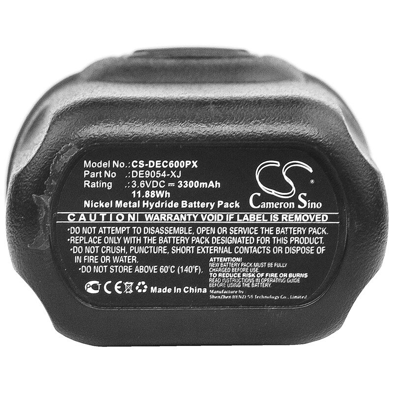 Batteri till Elverktyg för DeWalt DC600 Screwdriver, DC600KA, DC600-GB m.fl.