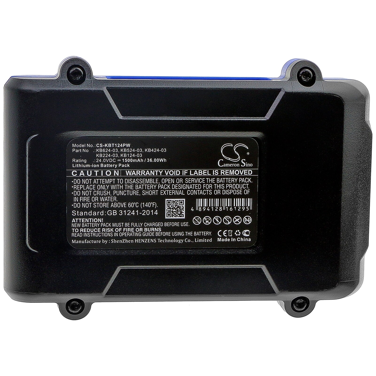 Batteri till Elverktyg för KOBALT KRAD 1224B-03, 1518740, KHD 524B-03 m.fl.