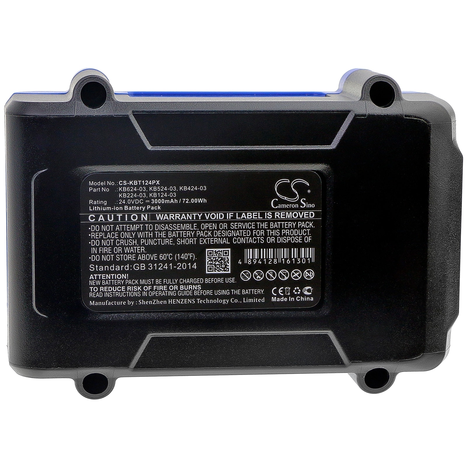 Batteri till Elverktyg för KOBALT KRAD 1224B-03, 1518740, KHD 524B-03 m.fl.