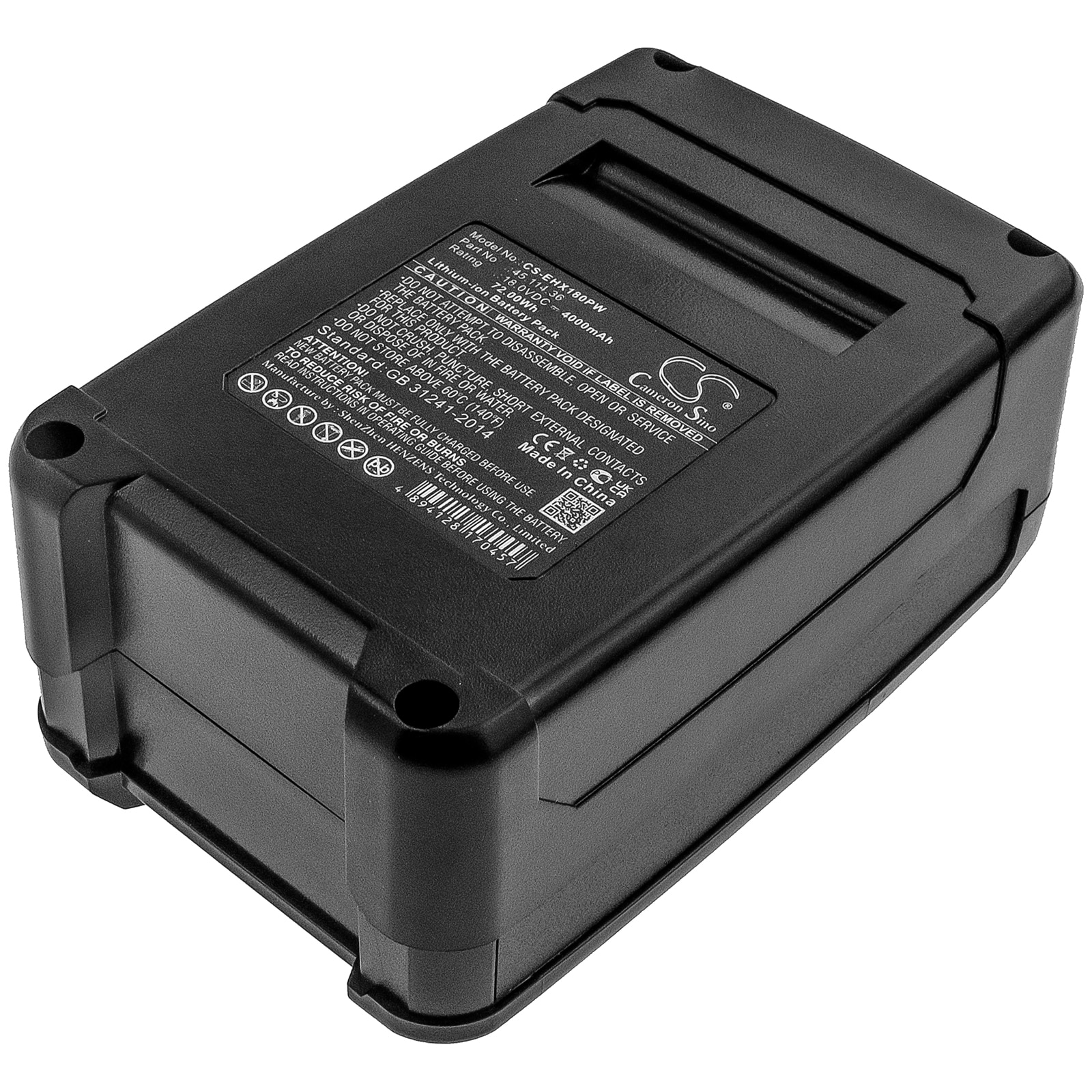 Batteri till Elverktyg för Kraftixx KX-RS 18 Li Solo, KX-AHS 1858 Li Solo m.fl.