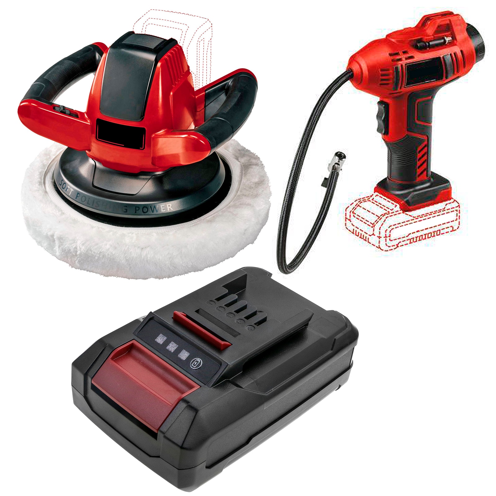 Batteri till Elverktyg för Einhell PXBP-600, PXBP-300, PX-BAT52