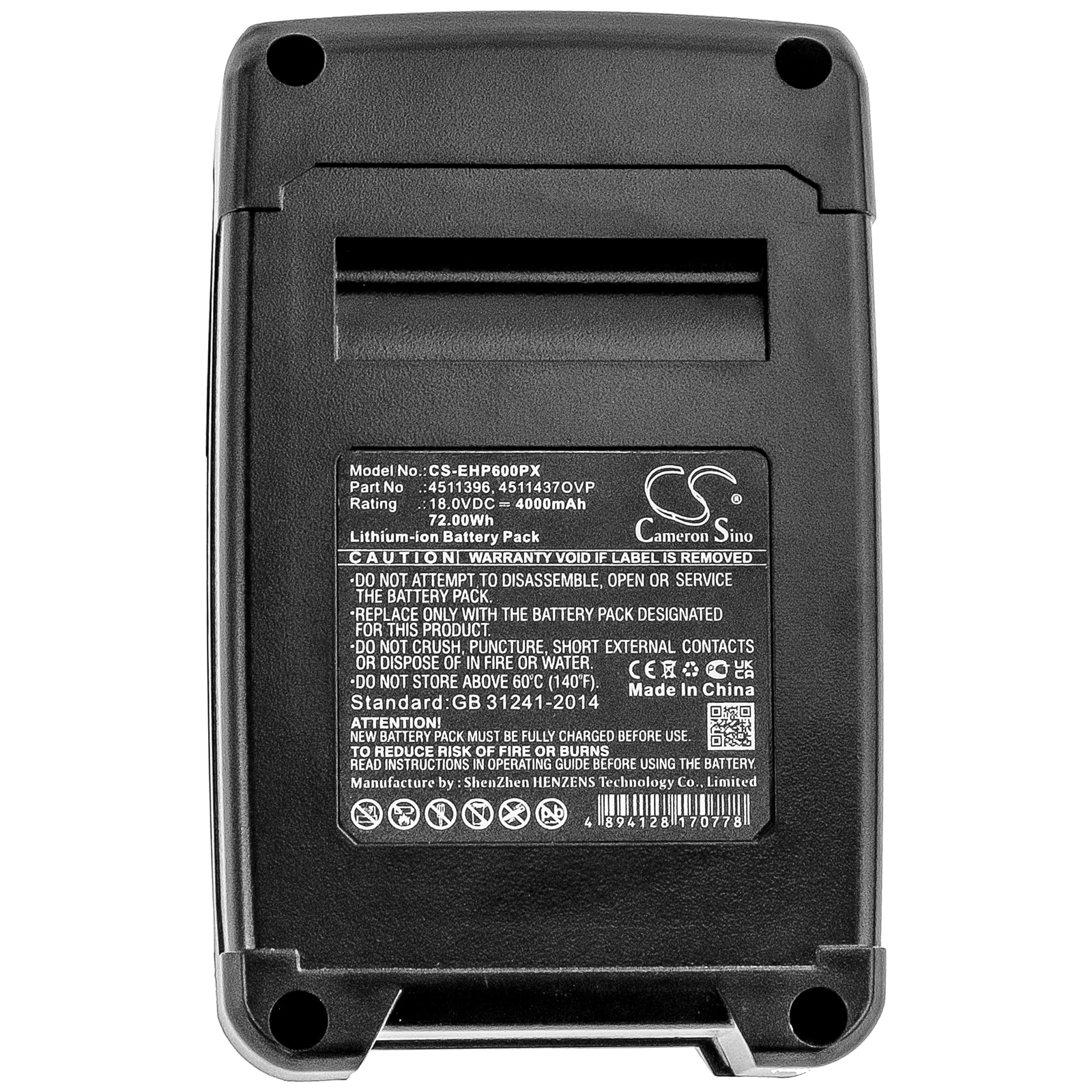 Batteri till Elverktyg för Einhell PXBP-600, PXBP-300, PX-BAT52