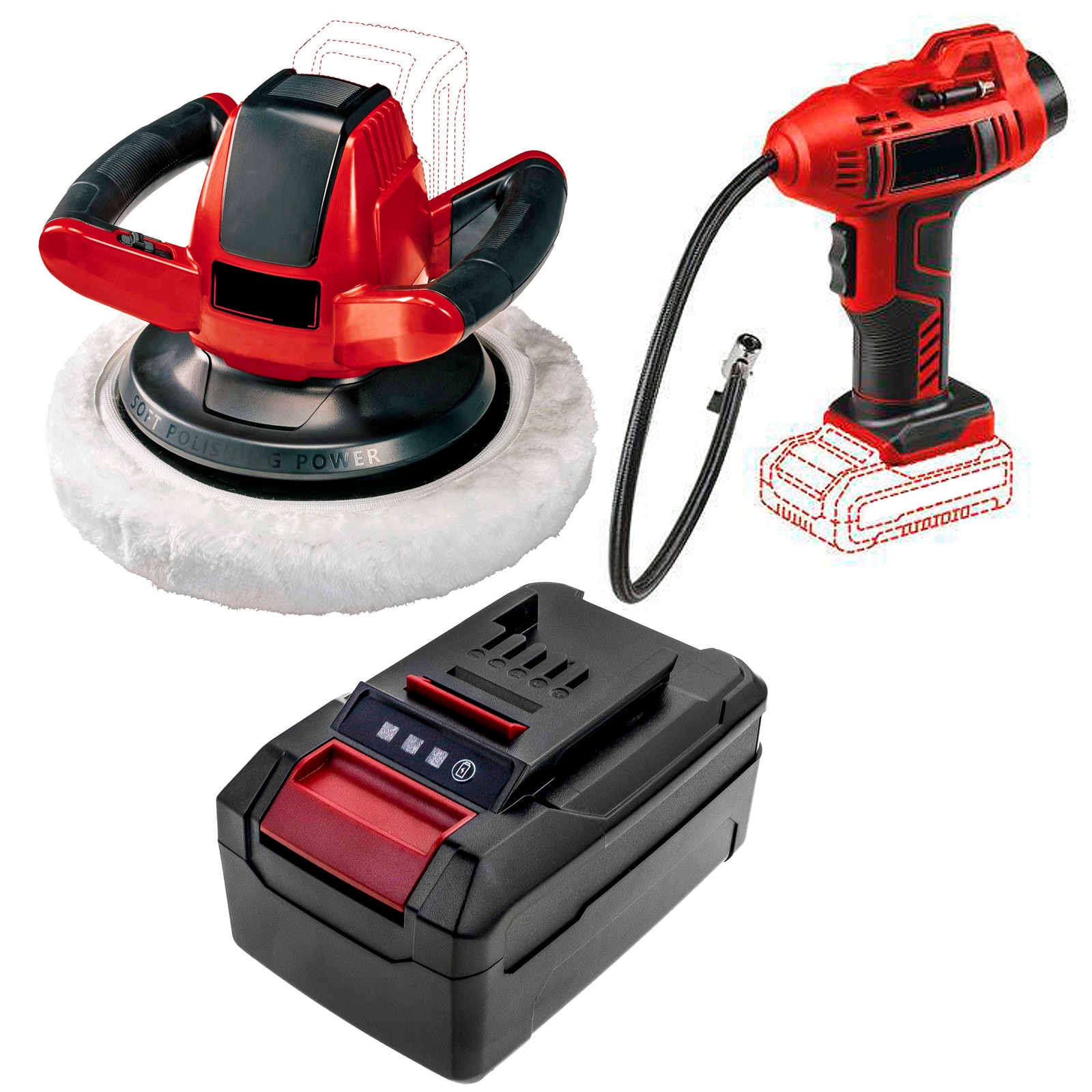 Batteri till Elverktyg för Einhell PXBP-600, PXBP-300, PX-BAT52