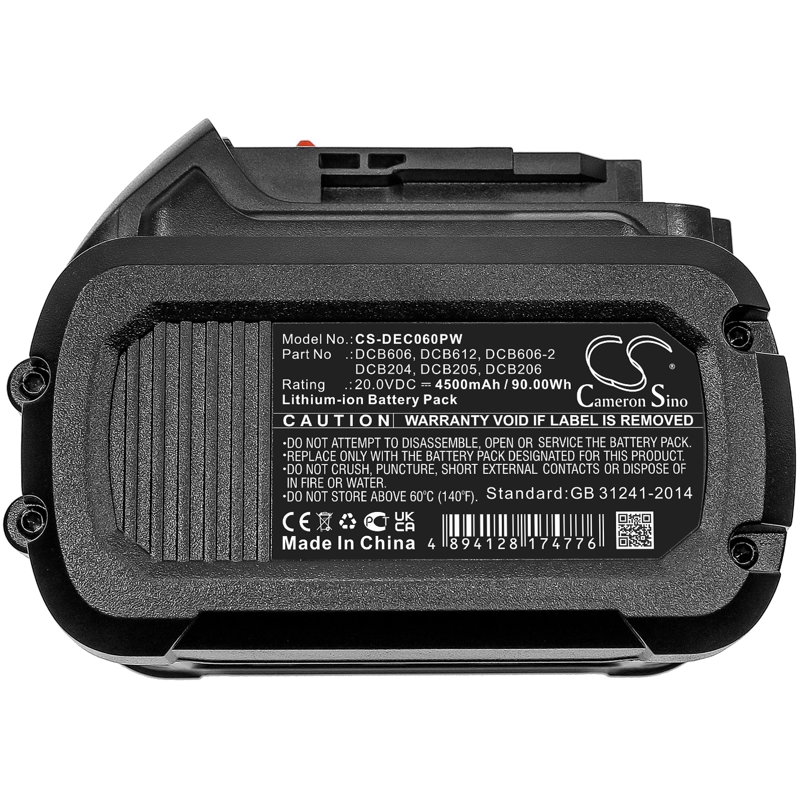 Batteri till Elverktyg för DeWalt 20V MAX, 60V MAX, 120V MAX m.fl.
