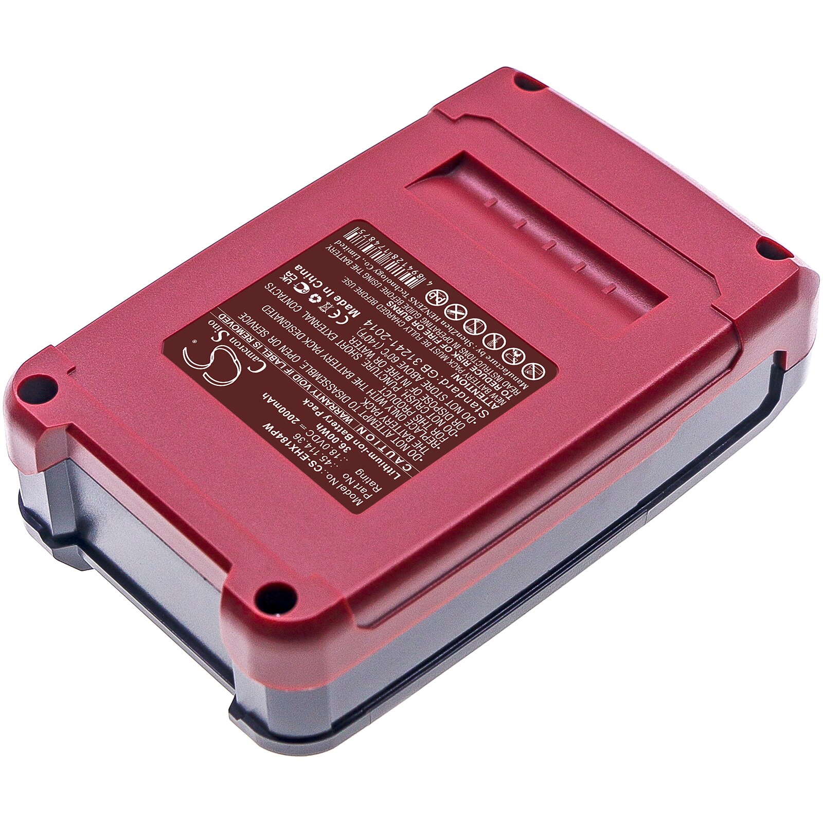 Batteri till Elverktyg för Kraftixx KX-RS 18 Li Solo, KX-AHS 1858 Li Solo m.fl.