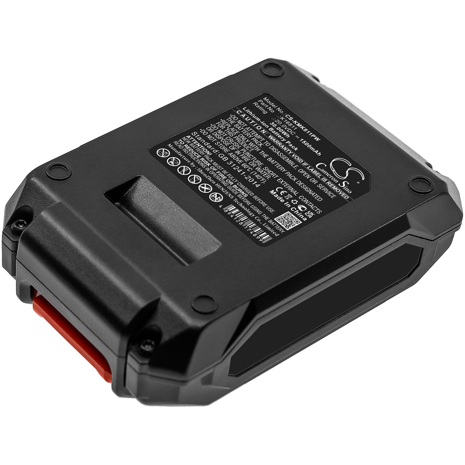 Batteri till Elverktyg för Kimo 6 Inch Cordless Chainsaw, QM-6001, QM-T20 m.fl.