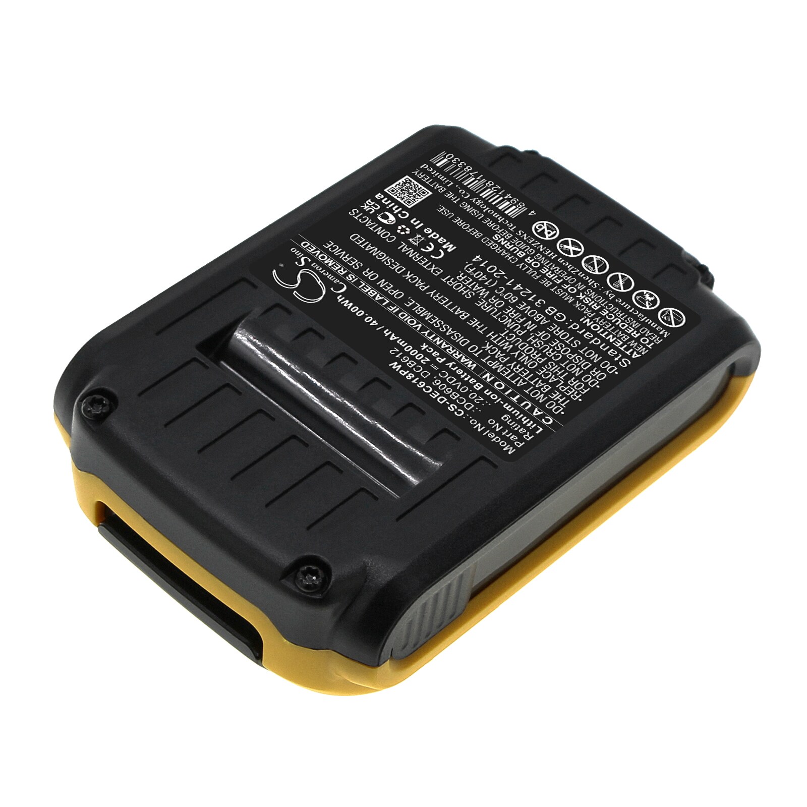 Batteri till Elverktyg för DeWalt 20V MAX, 60V MAX, 120V MAX m.fl.